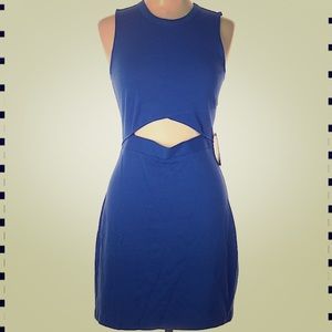 Sleeveless Blue Cocktail Dress Size 10